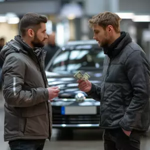 Вымогательство после осмотра автомобиля
