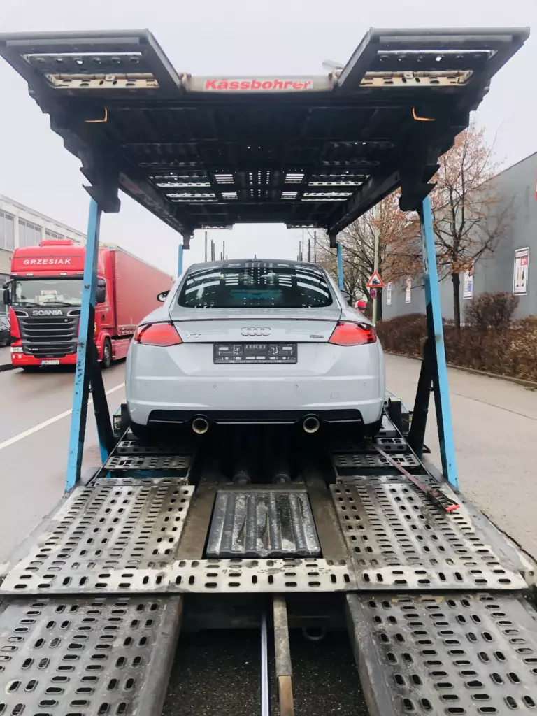 Доставка авто из Германии в Москву