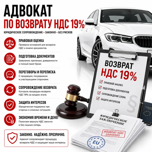Автоадвокат — юридическая помощь по автомобильным вопросам в Германии